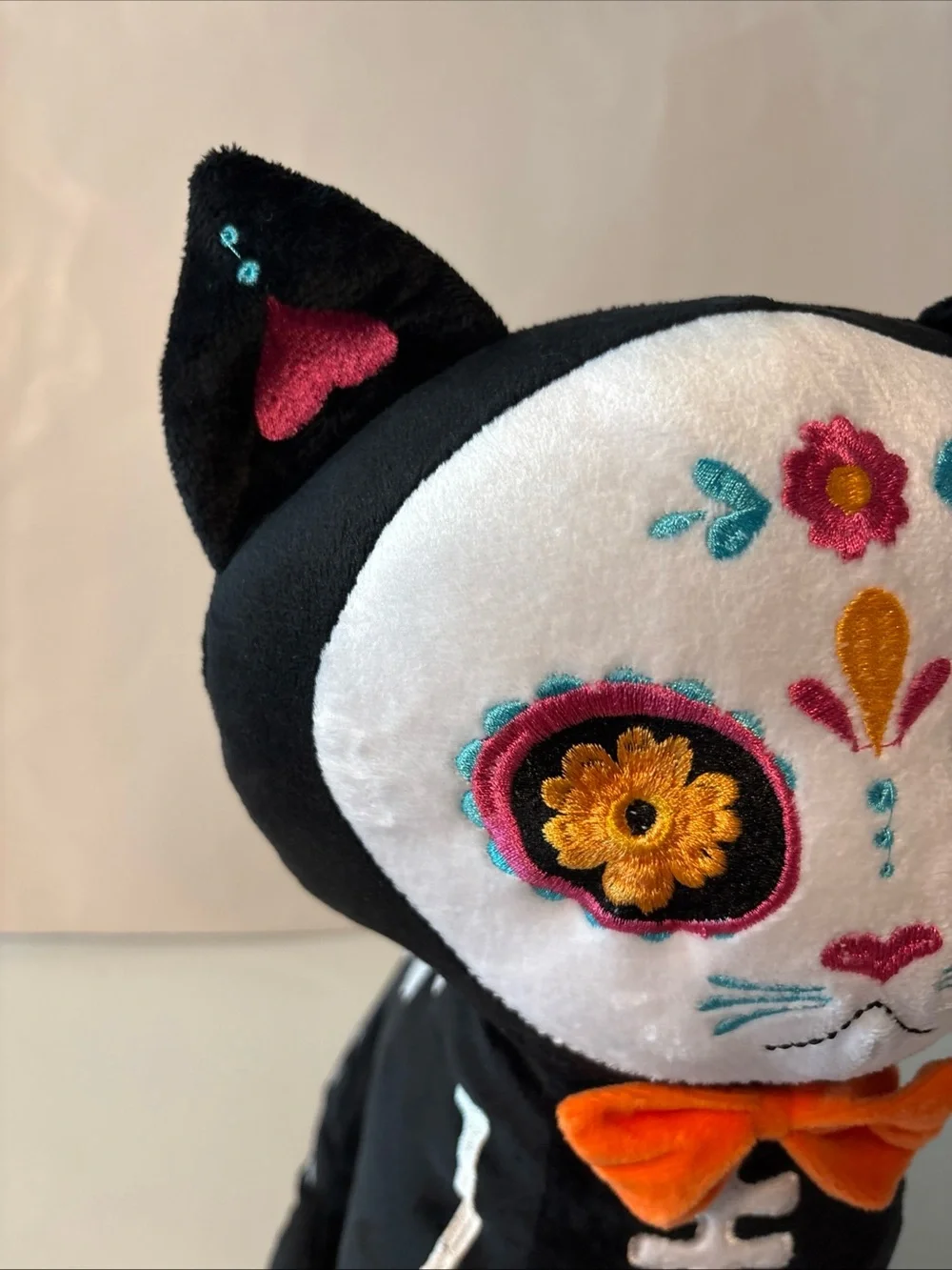 Ashland Day Of The Dead 16” Plush Cat NWT